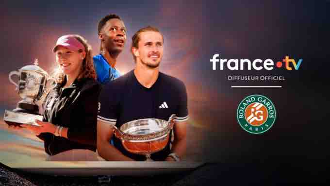 Roland-Garros 2026 : 46 millions de Français devant les antennes et plateformes de France Télévisions