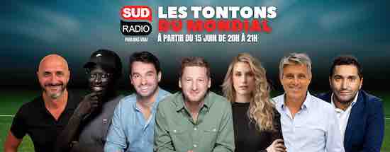 Sud Radio lance «Les Tontons du Mondial» pour accompagner la Coupe du monde