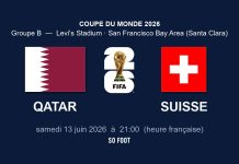 M6 / Football : Qatar / Suisse, 2e du Prime samedi