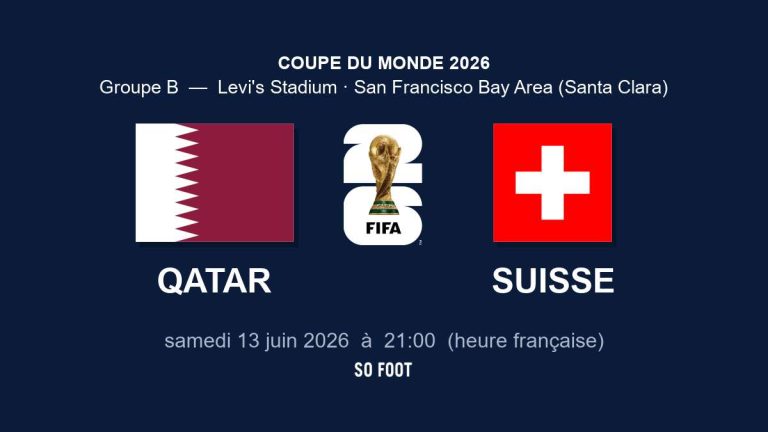 M6 / Football : Qatar / Suisse, 2e du Prime samedi