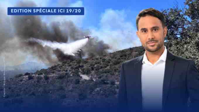 France TV: record pour la page spéciale «Face aux feux» du JT ICI 19/20