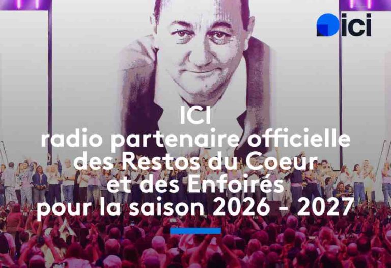 Le réseau ICI renouvelle son partenariat avec Les Restos du Cœur et Les Enfoirés