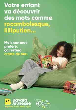 Bayard Jeunesse : une première campagne publicitaire pour ses 60 ans
