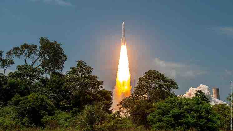 Eutelsat sélectionne Arianespace pour deux prochains lancements de satellites LEO de OneWeb
