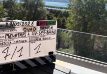 France 2 : tournage de «Meurtres à Aix-les- Bains» avec Manon Azem et Michaël Abiteboul