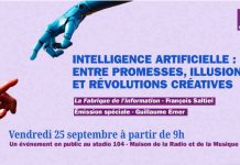 France Culture : une matinée consacrée à l’intelligence artificielle le 25 septembre