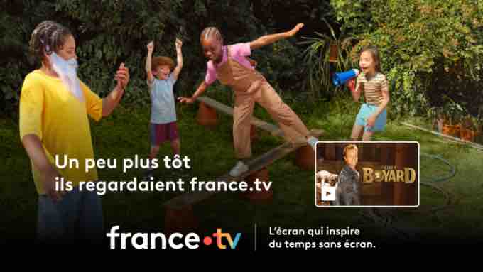 France Télévisions lance une campagne pour une consommation raisonnée des écrans