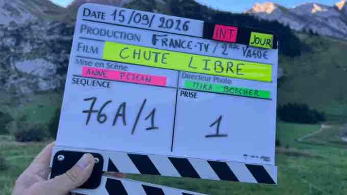 France.tv : tournage de la fiction «Chute libre» en Haute-Savoie