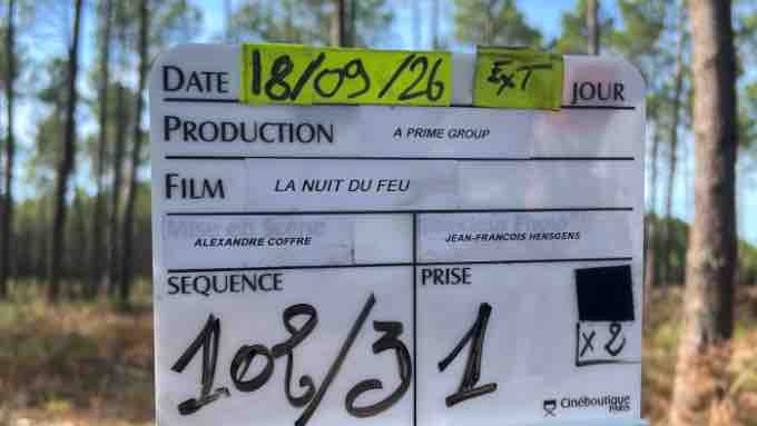 France.tv : tournage de «La nuit du feu» avec Lionel Erdogan, Joséphine de Meaux, Idir Chender