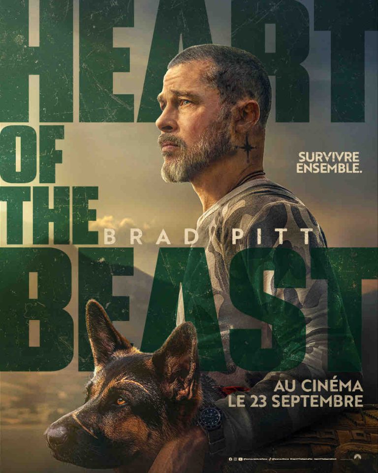 «Heart of the Beast» : Brad Pitt au cœur d’un thriller de survie le 23 septembre au cinéma