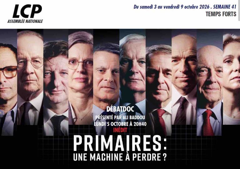 LCP : «Primaires : une machine à perdre ?» le 5 octobre à 20h40