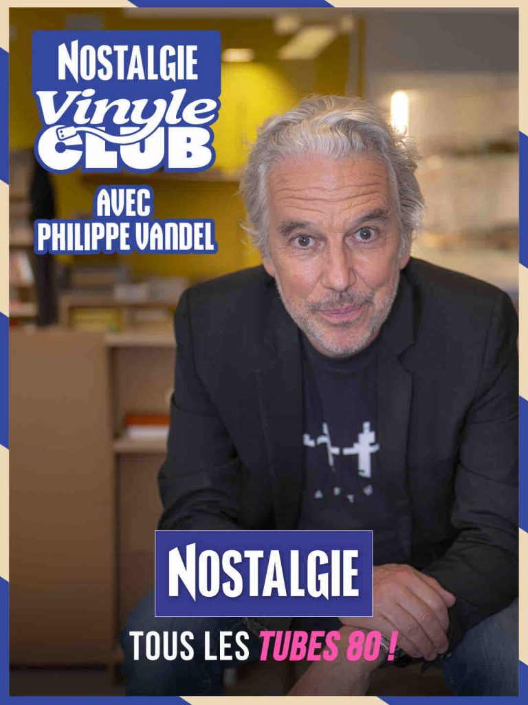 Nostalgie lance «Nostalgie Vinyle Club» avec Philippe Vandel