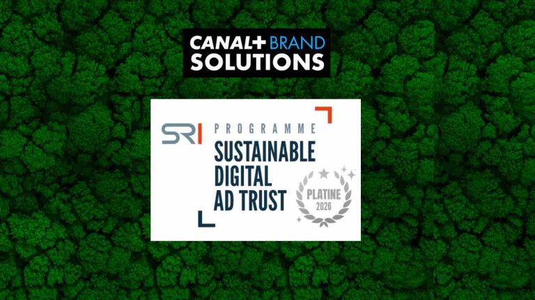 CANAL+ Brand Solutions conserve le niveau Platine du programme SDAT