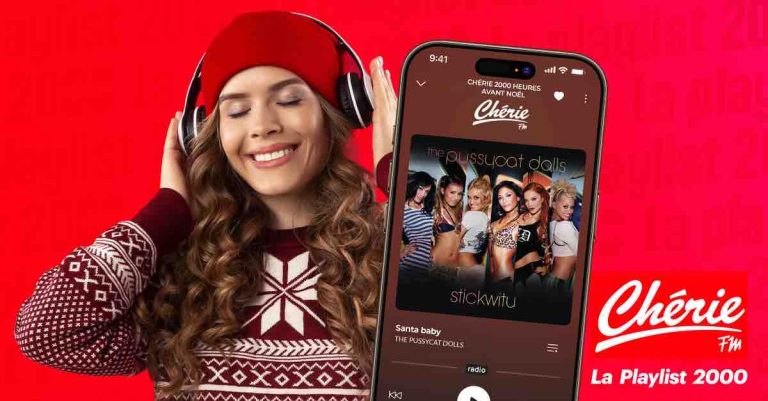 Chérie FM lance la radio digitale «Chérie 2000 heures avant Noël»