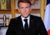 Emmanuel Macron: 16,7 millions de téléspectateurs pour son allocution