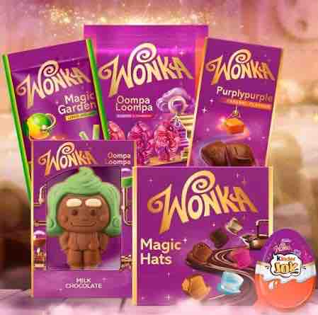 Ferrero lance une gamme de confiseries Wonka en France