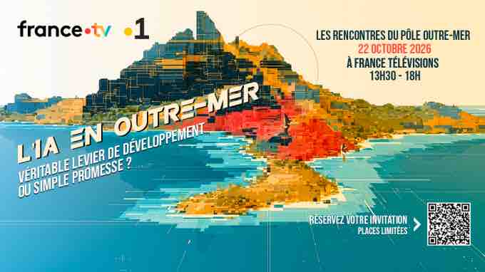 France Télévisions organise une rencontre sur l’IA en Outre-mer