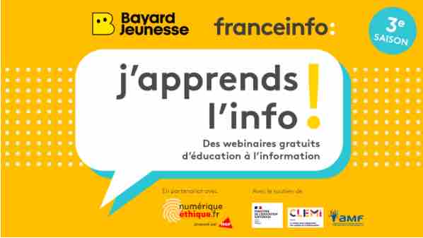 Franceinfo et Bayard Jeunesse poursuivent «J’apprends l’info !»