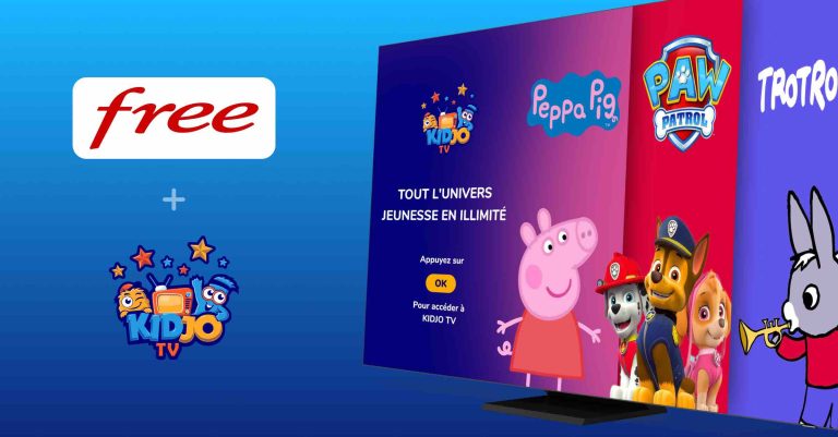 Free TV enrichit son offre jeunesse avec la plateforme ludoéducative Kidjo