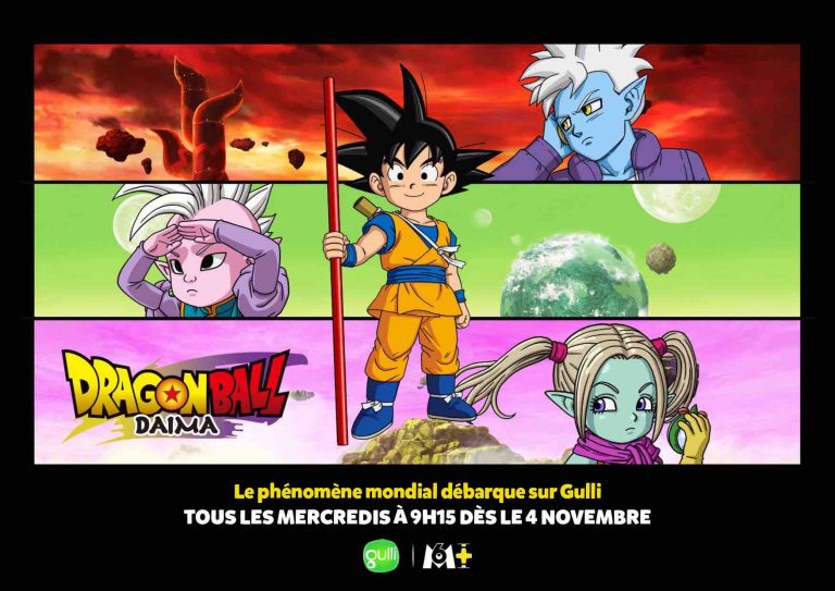 Gulli : « Dragon Ball DAIMA » en exclusivité en télévision gratuite dès le 4 novembre