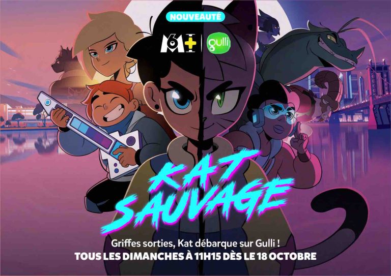 Gulli : «Kat Sauvage», une nouvelle série d’animation dès le 18 octobre à 11h15