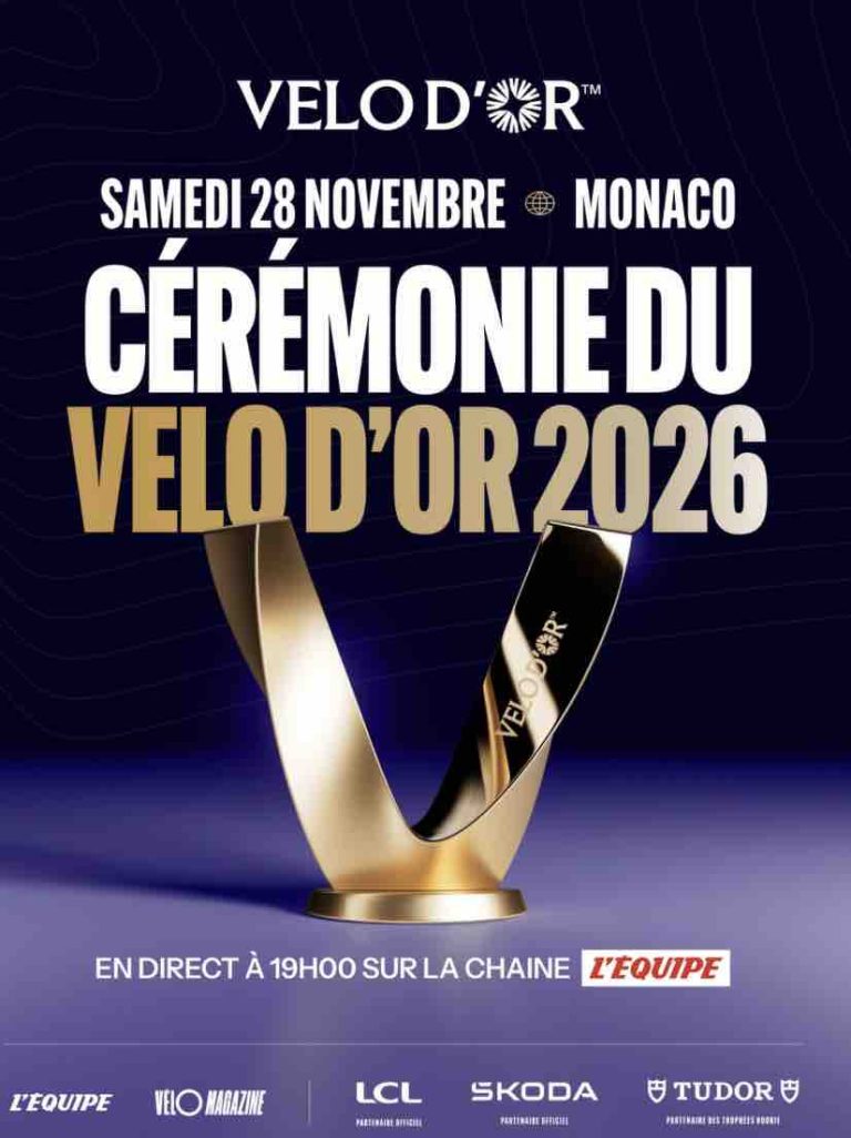 Le Vélo d’Or pour la première fois en direct sur la chaîne L’Équipe