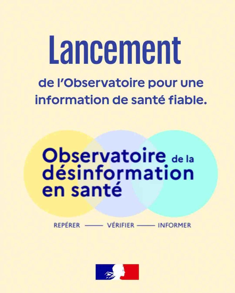 Le ministère de la Santé lance un observatoire contre la désinformation médicale