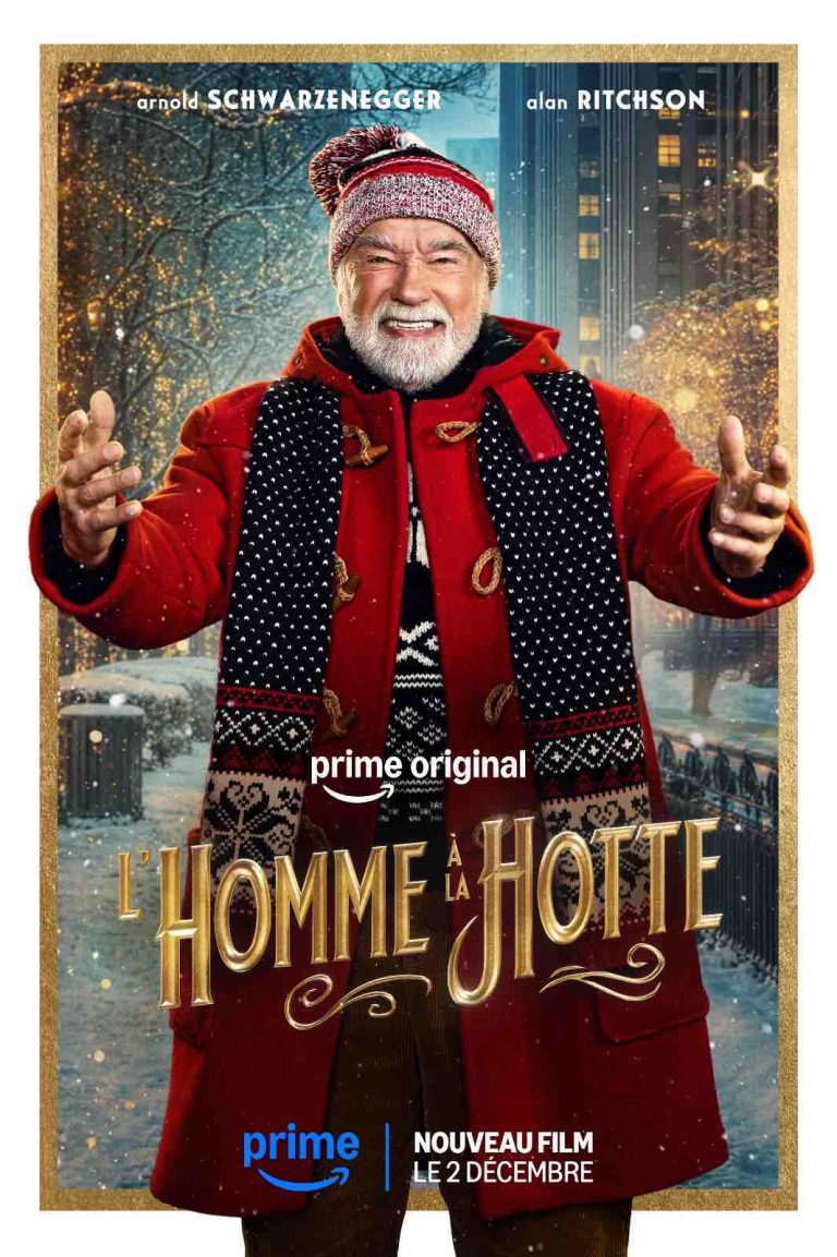 Prime Video : Arnold Schwarzenegger en Père Noël dans «L’Homme à la Hotte» dès le 2 décembre