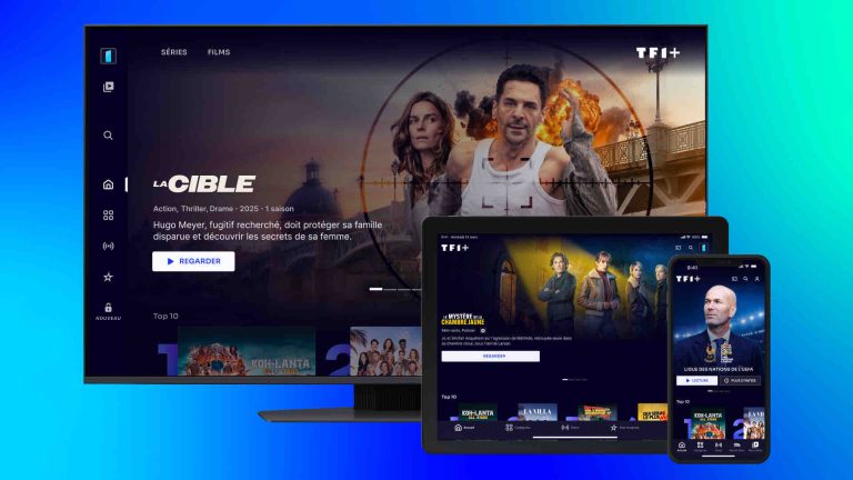 TF1+ : 43,5 millions de streamers en septembre