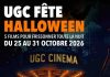 UGC renouvelle sa programmation spéciale pour Halloween